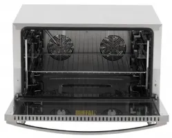 Photo 4 - Four pâtissier professionnel triphasé 4 niveaux commandes mécaniques avec humidificateur - buffalo - jb189 - Buffalo - JB189