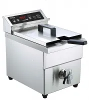 Friteuse professionnelle à poser électrique à induction 1 cuve 8 L 1 panier avec vidange - Combisteel - 7505.0115 Friteuse professionnelle à poser électrique à induction 1 cuve 8 L 1 panier avec vidange - Combisteel - 7505.0115