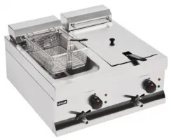 Friteuse professionnelle à poser monophasé 2 cuves 2 x 9 litres avec vidange - Lincat - J537 - Lincat - J537 Friteuse professionnelle à poser monophasé 2 cuves 2 x 9 litres avec vidange - Lincat - J537 - Lincat - J537