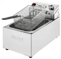 Photo 3 - Friteuse professionnelle à poser monophasé 5 l avec vidange - buffalo - cu622 - Buffalo - CU622