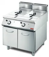 Friteuse professionnelle gaz 2 x 13 L 24 kW - Gastro M - GL932 Friteuse professionnelle gaz 2 x 13 L 24 kW - Gastro M - GL932