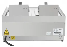 Photo 3 - Friteuse professionnelle triphasée à poser 2 x 8 l 12 kw - buffalo - cu477 - Buffalo - CU477