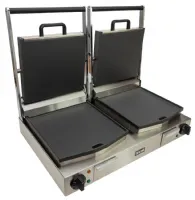 Photo 2 - Gril de contact professionnel double fonte lisses 623x400 mm - lincat - cd424 - Lincat - CD424
