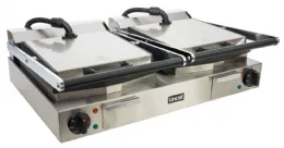 Photo 3 - Gril de contact professionnel double fonte lisses 623x400 mm - lincat - cd424 - Lincat - CD424