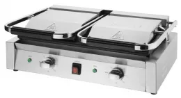Gril de contact professionnel double plaque fonte 550x395 mm - buffalo - cu605 - Buffalo - CU605