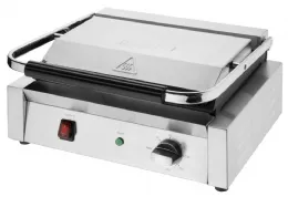 Photo 3 - Gril de contact professionnel simple fonte 300x226 mm - buffalo - cu603 - Buffalo - CU603