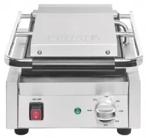 Gril de contact professionnel simple fonte lisse/lisse 290x395 mm - buffalo - dy996 - Buffalo - DY996