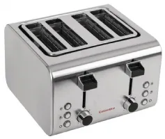 Grille-pain professionnel à poser 4 tranches 1,6 kW monophasé - Caterlite - CP929 - Caterlite - CP929 Grille-pain professionnel à poser 4 tranches 1,6 kW monophasé - Caterlite - CP929 - Caterlite - CP929