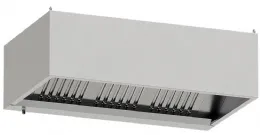 Hotte professionnelle sans moteur 1500x900 mm avec 3 filtres labyrinthes - Diamond - CGL1500-SG2 Hotte professionnelle sans moteur 1500x900 mm avec 3 filtres labyrinthes - Diamond - CGL1500-SG2