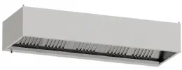 Hotte professionnelle sans moteur 2500x900 mm avec 5 filtres labyrinthes - Diamond - CGL2500-SG4 Hotte professionnelle sans moteur 2500x900 mm avec 5 filtres labyrinthes - Diamond - CGL2500-SG4