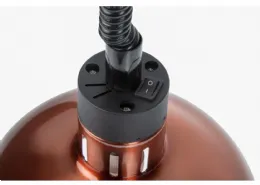 Photo 3 - Lampe chauffante dôme rétractable 250 w acier finition cuivre - buffalo - dy460 - Buffalo - DY460