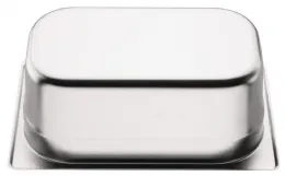 Photo 4 - Lot de 7 bacs gastronorme gn 1/4 inox 17,5 l - vogue - s408 - Vogue - S408