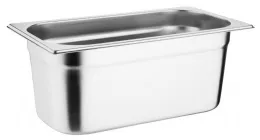 Lot de 9 bacs gastronorme GN 1/3 inox capacité 33 L - Vogue - S729