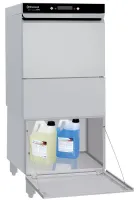 Pack Lave-vaisselle frontal professionnel panier 50x50 cm avec adoucisseur et soubassement fermé - Diamond - DFS7/EV-AC_BD/F-PF