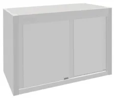 Photo 2 - Placard mural inox 900x400x650 mm - vogue - fu580 - Vogue - FU580