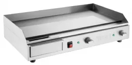 Plancha professionnelle monophasé à poser inox lisse 2,2 kw - buffalo - cu627 - Buffalo - CU627 Plancha professionnelle monophasé à poser inox lisse 2,2 kw - buffalo - cu627 - Buffalo - CU627