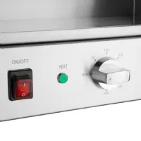 Photo 4 - Plancha professionnelle monophasé à poser inox lisse 2,2 kw - buffalo - cu627 - Buffalo - CU627