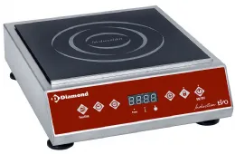 Plaque à induction à poser 3,5 kw 1 zone de cuisson - diamond promo - ind-35/28s - Diamond Promo - IND-35/28S Plaque à induction à poser 3,5 kw 1 zone de cuisson - diamond promo - ind-35/28s - Diamond Promo - IND-35/28S