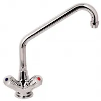 Robinet mélangeur monotrou modèle lourd 19 mm col mobile longueur 300 mm - gastro m - dy376 - Gastro M - DY376 Robinet mélangeur monotrou modèle lourd 19 mm col mobile longueur 300 mm - gastro m - dy376 - Gastro M - DY376
