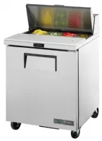 Saladette réfrigérée 1 porte pleine 184 l 8 bacs gn 1/6 positive - true - ck306 - True - CK306