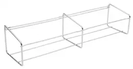 Support pour gastro en acier inoxydable capacité 6 x 1/9 GN - Vogue - CC051 Support pour gastro en acier inoxydable capacité 6 x 1/9 GN - Vogue - CC051