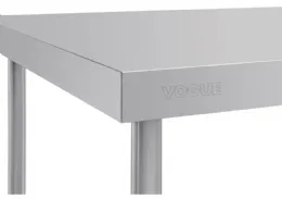 Photo 4 - Table centrale en inox 304 avec étagère inférieure 1800x900x900 mm - vogue - gl279 - Vogue - GL279