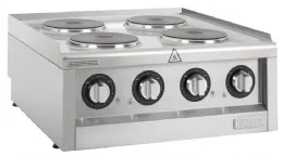 Table de cuisson électrique 4 feux triphasé 7 kW à poser - Buffalo - CU471 - Buffalo - CU471 Table de cuisson électrique 4 feux triphasé 7 kW à poser - Buffalo - CU471 - Buffalo - CU471