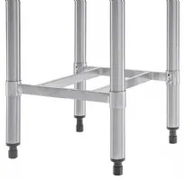 Photo 2 - Table de découpe inox 304 avec planche bois 500x500 mm et étagère - vogue - cf740 - Vogue - CF740