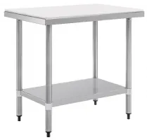 Table de découpe inox 304 planche réversible 25 mm et étagère, 900x600x900 mm, épaisseur 1,2 mm - Vogue - CB911 - Vogue - CB911 Table de découpe inox 304 planche réversible 25 mm et étagère, 900x600x900 mm, épaisseur 1,2 mm - Vogue - CB911 - Vogue - CB911