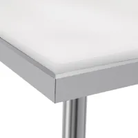 Photo 2 - Table de découpe inox 304 planche réversible 25 mm et étagère, 900x600x900 mm, épaisseur 1,2 mm - vogue - cb911 - Vogue - CB911