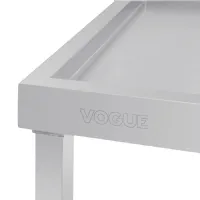 Photo 4 - Table de sortie droite pour lave-vaisselle à capot 600x650x880 mm - vogue - gj534 - Vogue - GJ534