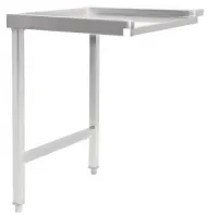 Table de sortie gauche pour lave-vaisselle à capot 600x650x880 mm - Vogue - GJ533 - Vogue - GJ533 Table de sortie gauche pour lave-vaisselle à capot 600x650x880 mm - Vogue - GJ533 - Vogue - GJ533