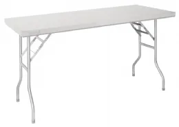 Table de travail pliante inox 1220x610x780 mm - vogue - fn288 - Vogue - FN288