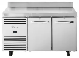 Timbre réfrigéré positif 2 portes pleines avec dosseret 280 l - true - fb016 - True - FB016