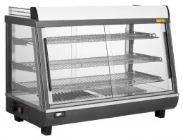 Vitrine chauffante 136 L avant et arrière - Buffalo - HW928 - Buffalo - HW928