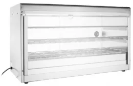 Photo 3 - Vitrine chauffante capacité 60 tourtes 3 niveaux - buffalo - cj559 - Buffalo - CJ559