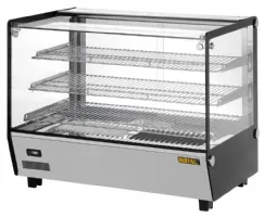 Vitrine chauffante carrée 160 L 3 niveaux - Buffalo - HW924 - Buffalo - HW924