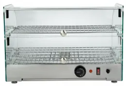 Photo 3 - Vitrine chauffante de comptoir 45 l 2 niveaux 554 mm - buffalo - ck916 - Buffalo - CK916