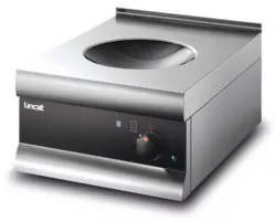 Wok professionnel à induction monophasé 2,4 kW 1 feu à poser - Lincat - GJ640 - Lincat - GJ640