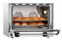 Photo 3 - Four convection professionnel at211-mdi monophasé 1 niveau commandes numériques - bartscher - a120792 - Bartscher - A120792