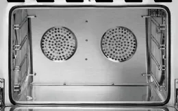 Photo 6 - Four convection professionnel at211-mdi monophasé 1 niveau commandes numériques - bartscher - a120792 - Bartscher - A120792