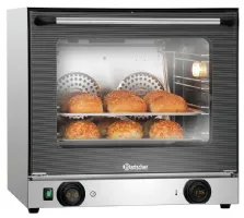 Photo 2 - Four convection professionnel at90-mdi monophasé 2 moteurs avec affichage numérique - bartscher - a120796 - Bartscher - A120796