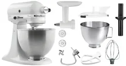 Batteur KitchenAid 5K45SSEWH, blc, 4,28L - Bartscher - A150097 Batteur KitchenAid 5K45SSEWH, blc, 4,28L - Bartscher - A150097