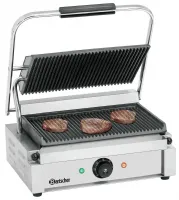 Photo 2 - Grill contact paninis 1r - bartscher - a150674 - Bartscher - A150674
