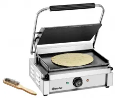 Grill contact paninis 1g simple avec plaques en acier inoxydable de 410x400 mm - bartscher - a150679 - Bartscher - A150679 Grill contact paninis 1g simple avec plaques en acier inoxydable de 410x400 mm - bartscher - a150679 - Bartscher - A150679
