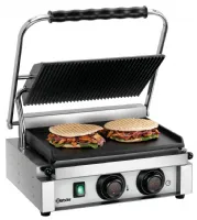 Grill contact paninis panini-mdi 1gr simple avec plaques aluminium 2 x 0,16 m² - bartscher - a150976 - Bartscher - A150976 Grill contact paninis panini-mdi 1gr simple avec plaques aluminium 2 x 0,16 m² - bartscher - a150976 - Bartscher - A150976