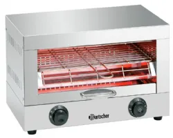 Toaster appareil toaster/gratiner simple, 1,7 kw, niveau 355 x 240 mm - bartscher - a151300 - Bartscher - A151300 Toaster appareil toaster/gratiner simple, 1,7 kw, niveau 355 x 240 mm - bartscher - a151300 - Bartscher - A151300