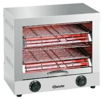 Photo 2 - Toaster appareil double pour toasts et gratins, 2 niveaux de 355x240 mm, 3 kw - bartscher - a151600 - Bartscher - A151600