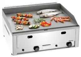Plancha GDP 650G-G Gaz sur coffre chromée lisse 8 kW - Bartscher - A3700341 Plancha GDP 650G-G Gaz sur coffre chromée lisse 8 kW - Bartscher - A3700341