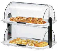 Vitrine double synthétique 470x315x415 mm - bartscher - a500405 - Bartscher - A500405 Vitrine double synthétique 470x315x415 mm - bartscher - a500405 - Bartscher - A500405
